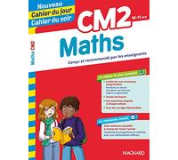 Maths CM2 - Cahier du jour Cahier du soir