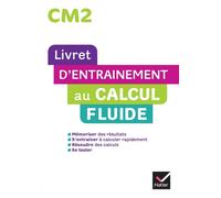 Maths CM2 Ed. 2022 - Livret d'entrainement au calcul fluide - Xavier Delaville - Hatier - broché - Scolaire / Universitaire