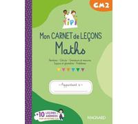 Tipi CM2 : Mon carnet de leçons de Maths (2023) - Cahier de l'élève