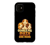 Maths Cochon d'Inde Toujours Un De Plus Cobaye Amoureux Chon Coque pour iPhone 11