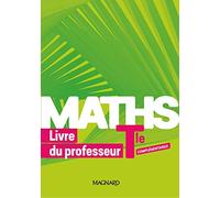 Maths Tle Complémentaires - Livre Du Professeur