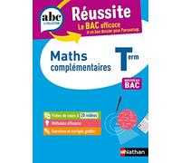 ABC BAC Réussite Maths Complémentaire Terminale Pierre-Antoine Desrousseaux (Auteur)