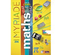 Myriade - Mathématiques Cycle 4 * Livret de cours de l'élève