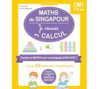 Delphine Urvoy – Maths de Singapour : Je réussis en calculs – CM1 – Broché