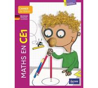 Maths En Ce1 - Cahier De L'élève Bilingue - Edition 2025