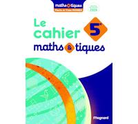 Maths et tiques 5e (2026) - Cahier élève