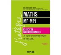 Maths - Exercices incontournables - MP-MPI - 4e éd.