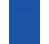 Maths Exercise Book: 10mm Squared Notebook A4, For Schools, 100 Pages, 90gsm Paper - Dark Blue