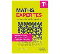 Maths Expertes Tle - Un Tremplin Vers Le Supérieur