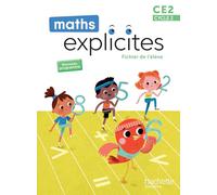 Maths Explicites CE2 - Fichier élève Edition 2025 - Philippe Bourgouint - Hachette Education - broché - Scolaire / Universitaire
