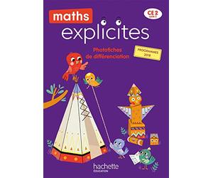 Maths Explicites CE2 - Photofiches - Edition 2021