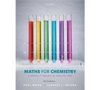 Maths for Chemistry - Lindsey Munro - Oxford University Press - Livre en Anglais - Paperback Lindsey MunroLindsey Munro (Auteur)