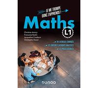 Maths L1 - Je me trompe donc j'apprends !