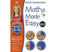 Dorling Kindersley – Les maths faciles – Avancé 5-6 ans (Key Stage 1) – Cahier d'exercices