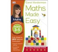 Maths Made Easy Shapes And Patterns Preschool Ages 3-5 (Carol Vorderman'S Maths Made Easy) (Paperback) Carol Vorderman, (Auteur)