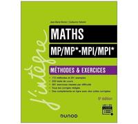Maths Mp/Mp*- Mpi/Mpi* - Méthodes Et Exercices