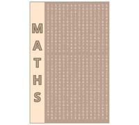 Maths Notebook: Minimalist Maths Notebook | Aesthetic 6x9 Math Journal for Students