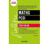 Maths Pcsi - Tout-En-Un