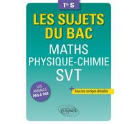 Maths Physique-Chimie Svt Tle S