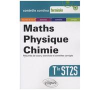 Maths Physique Chimie Tle St2s