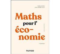 Maths pour l'économie 7e éd.: Analyse-Algèbre