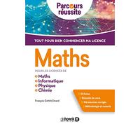 Maths pour les licences de maths, informatique, physique, chimie