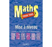 Maths pour tous - Mise à niveau - Manuel élève