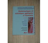 Maths - Statistiques appliquées à l'économie