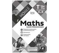 Maths Tle Bac Pro Groupements A Et B Modulo - Guide Pédagogique