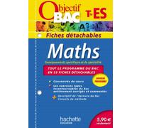 Maths Tle ES: Fiches détachables