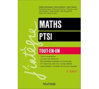 Maths Tout-en-un PTSI - 2e éd.: Tout-en-un
