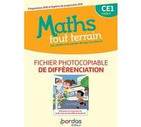 Maths tout terrain CE1 2020 Fichier photocopiable de différenciation Alfred Errera (Directeur éditorial)