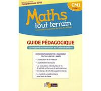Maths tout terrain CM1 2017 Livre du maître - Manuel et fichier de l'élève
