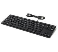 Matias Clavier Aluminium Filaire pour PC Noir
