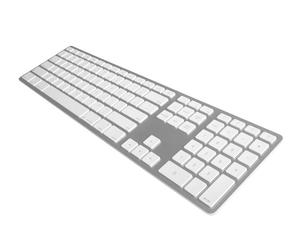 Matias - Clavier AZERTY sans fil pour MacBook - argenté - FK418BTS-FR