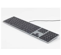 Matias - Clavier filaire RGB / LED AZERTY pour MacBook - gris métallisé - FK318LB-FR