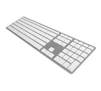 Matias - Clavier sans fil QWERTY avec rétro-éclairage pour MacBook blanc/argenté Blanc G