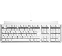 Matias FK302-DE Tactile Pro USB Clavier allemand, QWERTZ, Mac blanc hub USB, câble amovible