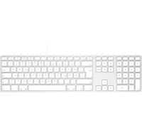 Matias FK318S-DE Wired Aluminium Keyboard for Mac USB Clavier allemand, QWERTZ, Mac argent