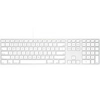 Matias FK318S Wired Aluminium Keyboard for Mac USB Clavier anglais US, QWERTY, Mac argent