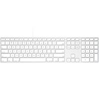 Matias FK318S-EN Wired Aluminium Keyboard for Mac USB Clavier anglais US, QWERTY, Mac argent