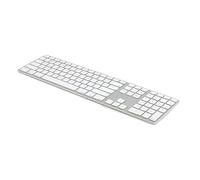 Matias FK418DCS-DE Wireless USB-C® Aluminum Keyboard for Mac sans Fil Clavier Allemand, QWERTZ, Mac Argent