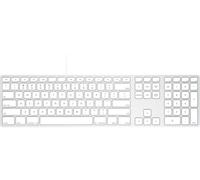 Matias Matias FK316CS Wired USB-C® Keyboard for Mac - Silver - U.S. Version USB Clavier anglais US, QWERTY, Mac argent