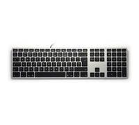 Matias RGB Backlit Wired Keyboard - Space Grey - Mac - UK G