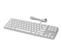 Matias Wired Aluminum Tenkeyless Keyboard - Silver - Mac G