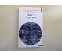 Matière à pensée