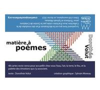Matière à poèmes Volut Dorothée (Auteur)