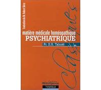 Matière méd. homéopathique psychiatrique