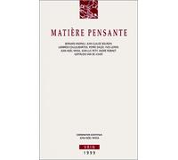 Matière pensante: Etudes historiques sur les conceptions matérialistes en philosophie de l'esprit