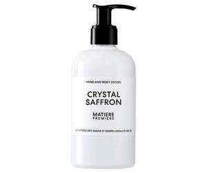 MATIERE PREMIERE Hand and Body Lotion Crystal Saffron 300 ml